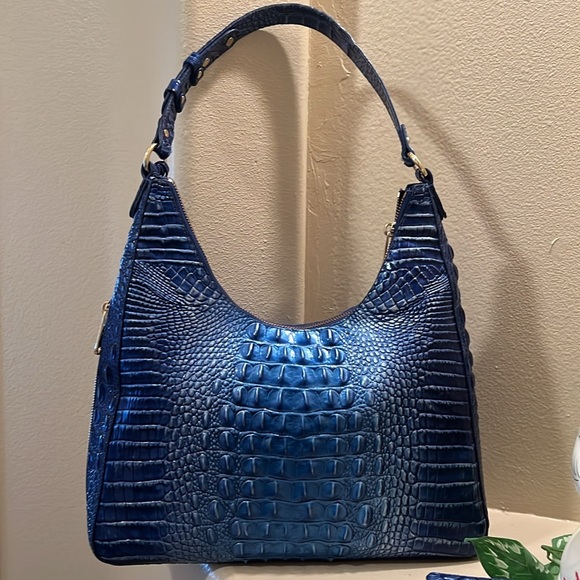 Brahmin Tabitha Vista Blue Ombre bag - Picture 7 of 14